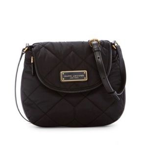MARC JACOBS Quilted Nylon Mini Messenger Bag NWT